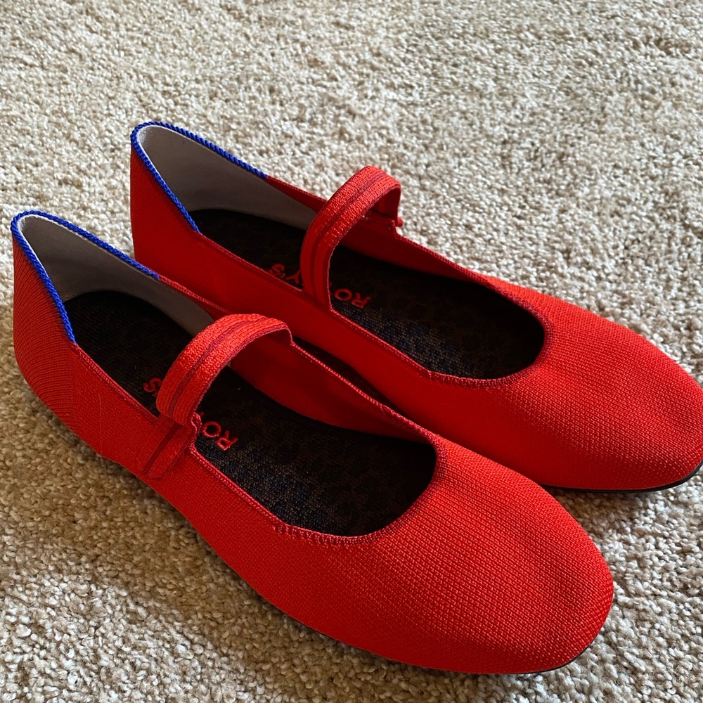 Rothy’s square Mary Janes
